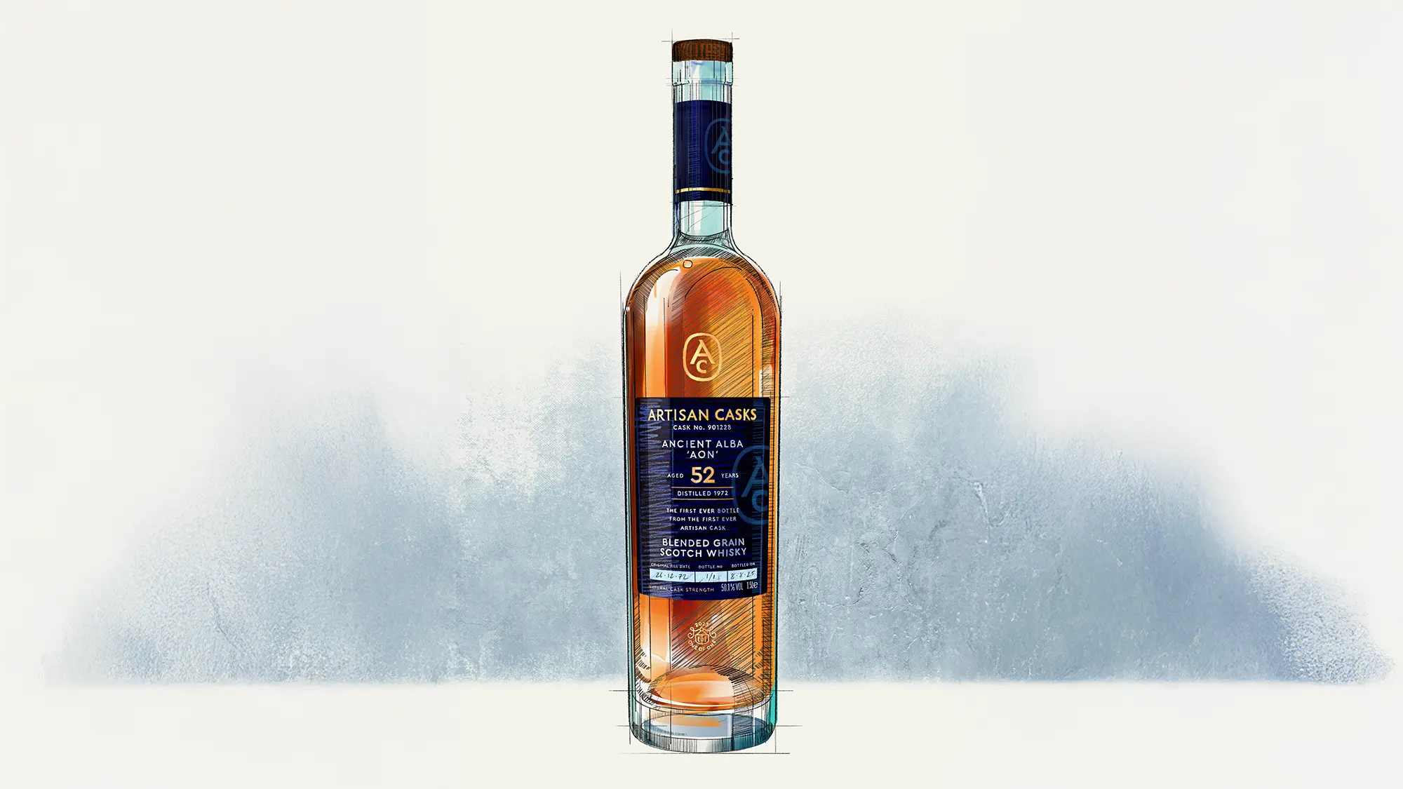 Artisan Casks Ancient Alba 'AON' 52 Year Old 1972