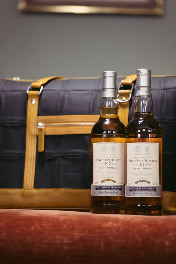 Berry Brothers & Rudd Archive Bottles & Dining Experience