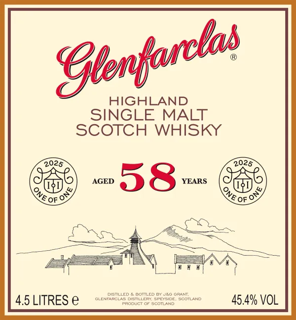 Glenfarclas Gallon of 58 Year Old Single Malt