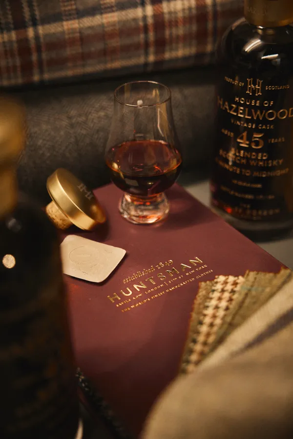 House of Hazelwood x Huntsman Bespoke Tailoring & Whisky Experience